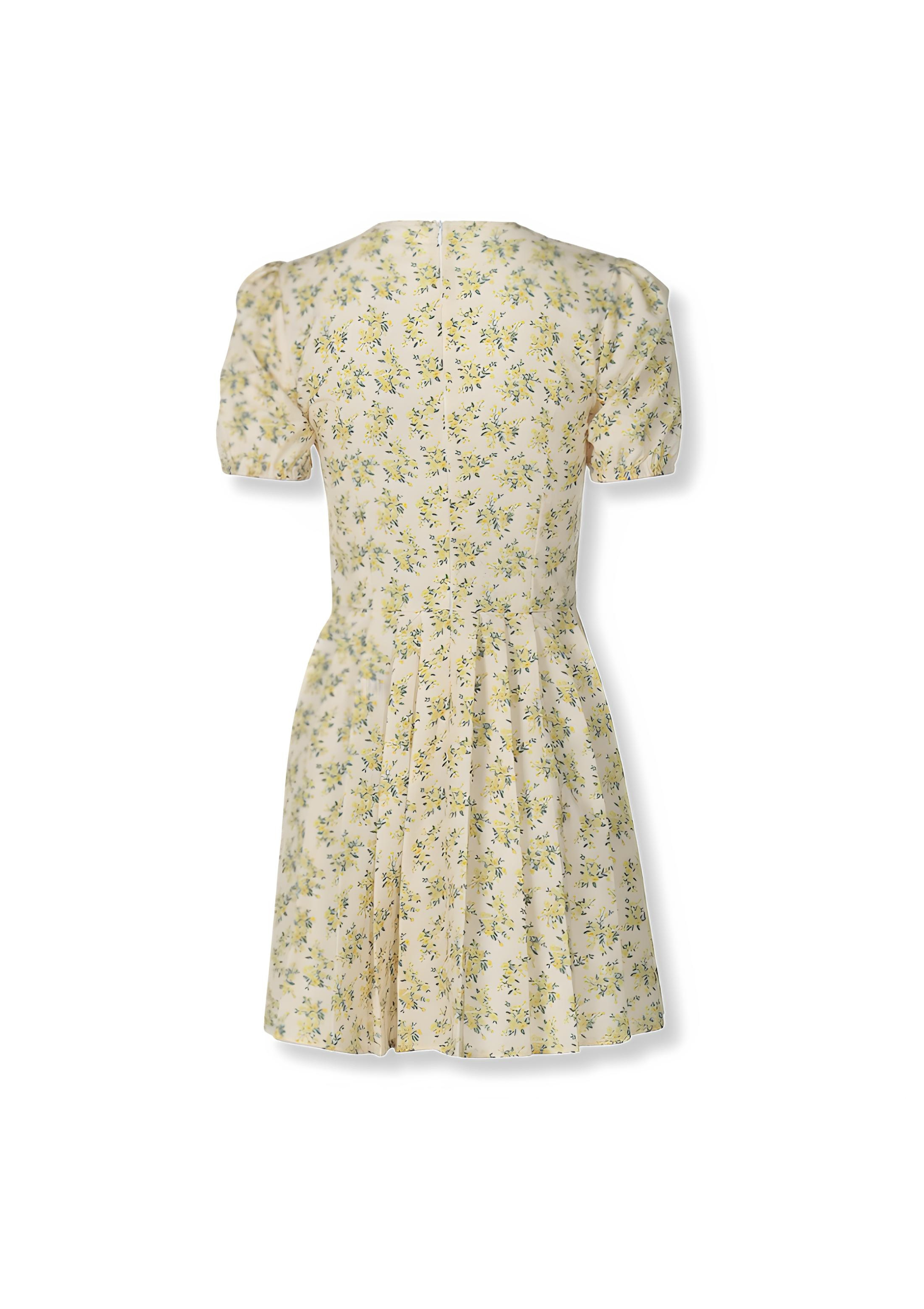 BLUMENMUSTER KLEID